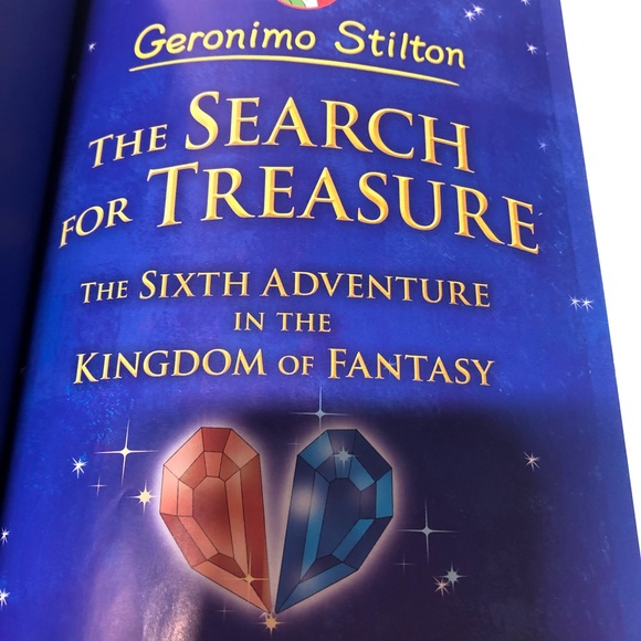 Geronimo Stilton Hard Cover The Search for Treasure first printing 2014 - Picture 3 of 7